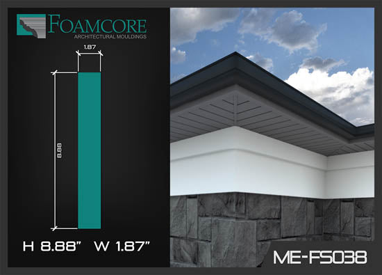 Flat Stock Cornice | ME-FS038