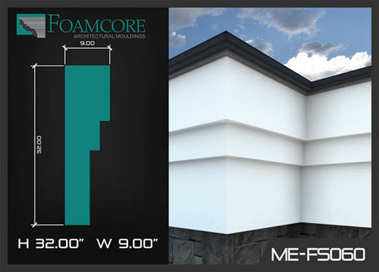 Flat Stock Cornice | ME-FS060-C