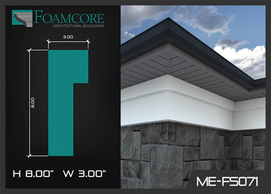 Flat Stock Cornice | FS071 (DRS-9099)