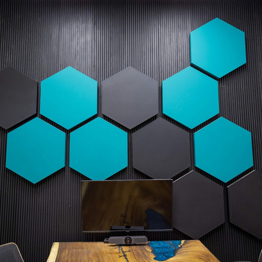 Black Grooved Wall Panel - FOAMCORE STORE