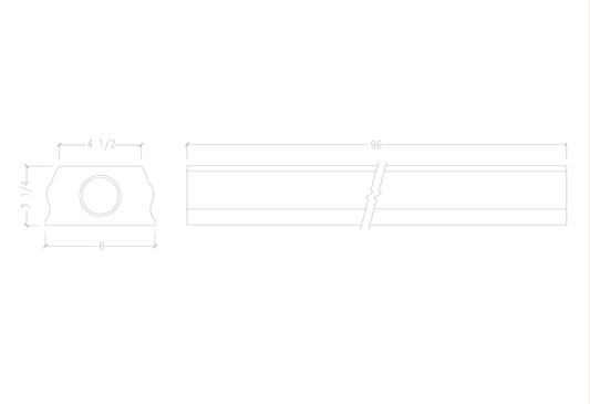 Bottom Rail | BR7510-08