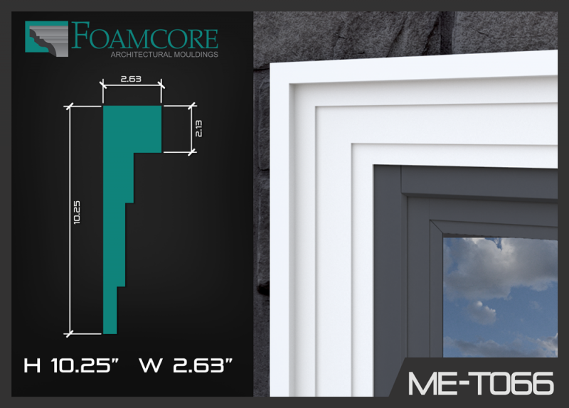 Window Trim | ME-T066 - FOAMCORE STORE