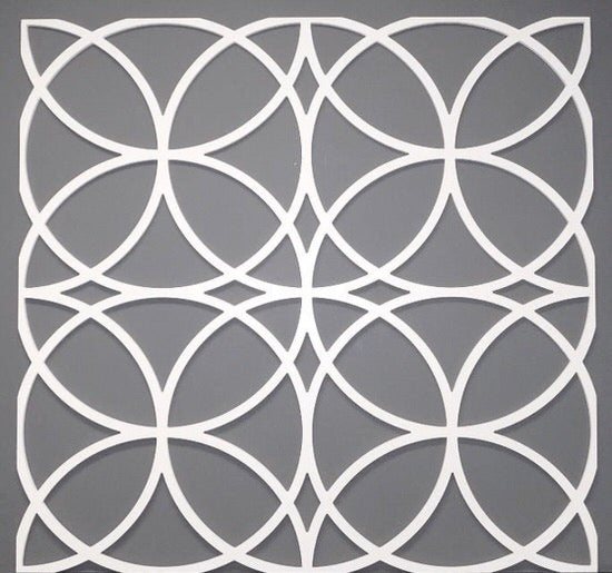 Busy Circle Pattern Accent Panel | WD003