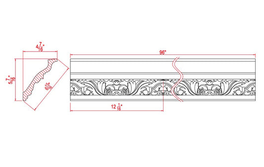 Crown Moulding | C806