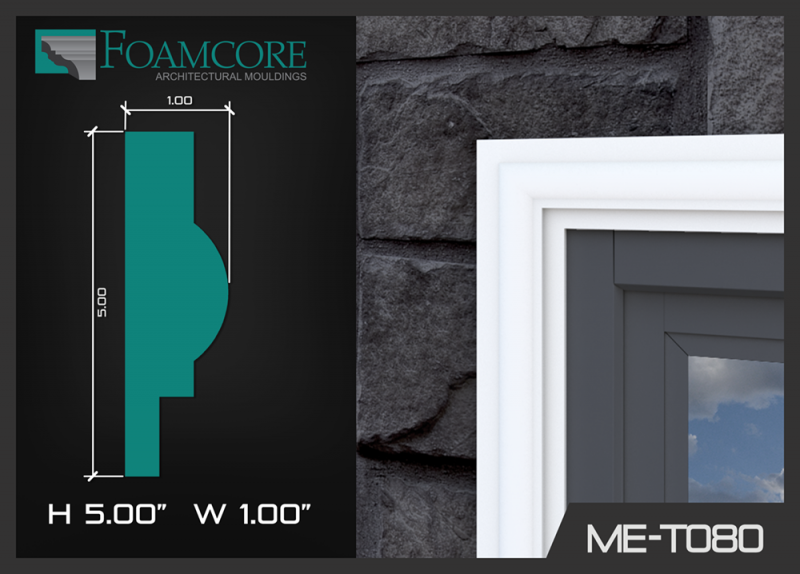 Window Trim | ME-T080 - FOAMCORE STORE