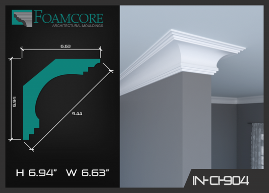 Crown Moulding | ME-IN-CI904 - FOAMCORE STORE