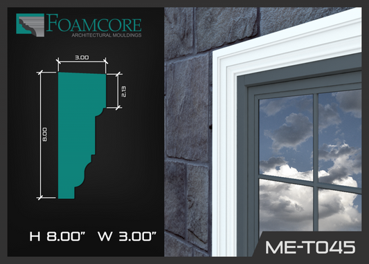 Window Trim | ME-T045 - FOAMCORE STORE