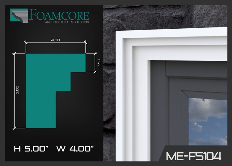 Flat Stock Window Casing | ME-FS104