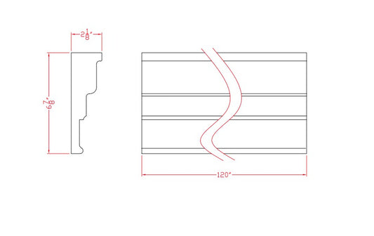 3 Step Moulding | F216