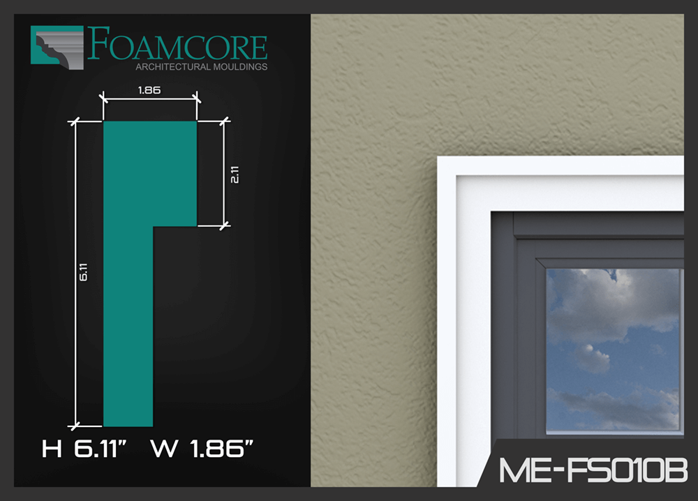 Flat Stock Window Trim | FS010-B (DRM-309)