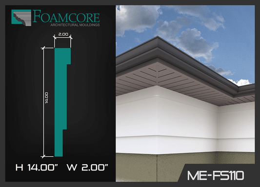 Flat Stock Cornice | FS110