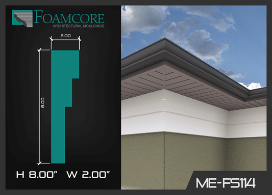 Flat Stock Cornice | FS114