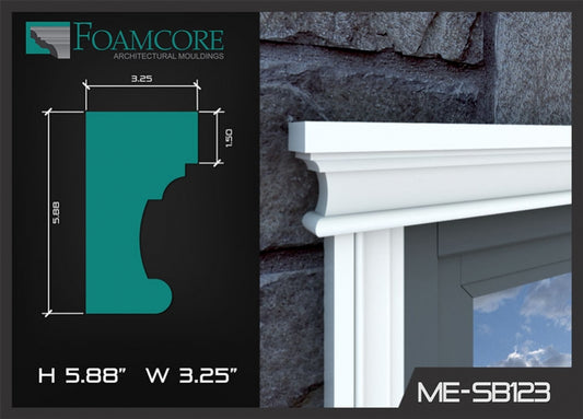 Window Trim | ME-SB123 - FOAMCORE STORE