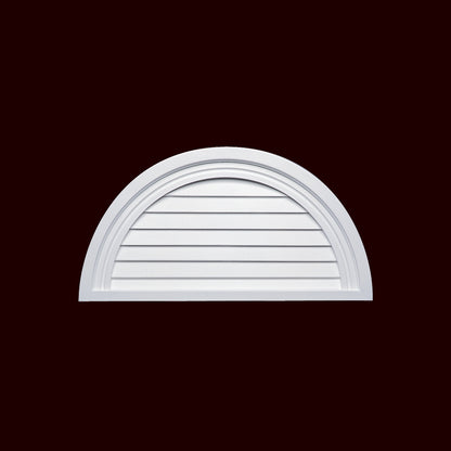 Decorative Half Round Louver | G4