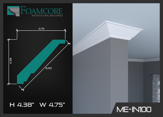 Crown Moulding | ME-IN100 - FOAMCORE STORE