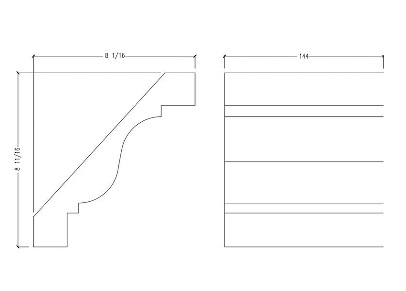 Crown Moulding | M8539-9