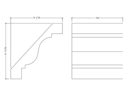 Crown Moulding | M8539-9