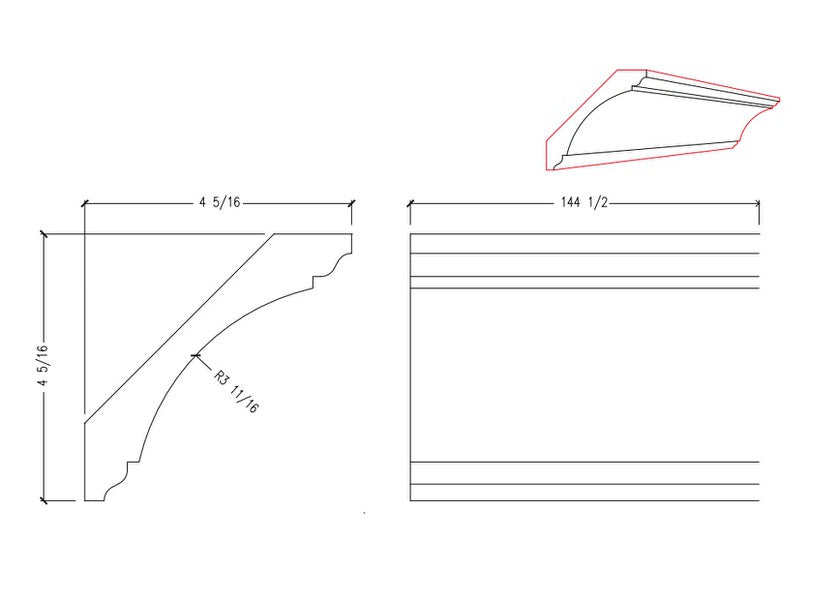 Crown Moulding | M8544