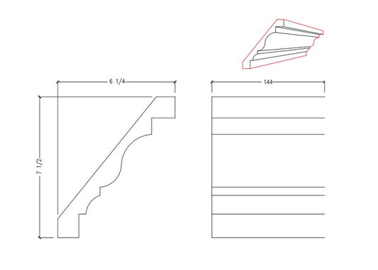 Crown Moulding | M8557