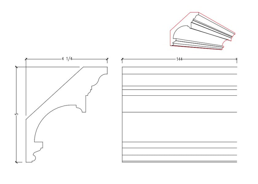 Crown Moulding | M8566