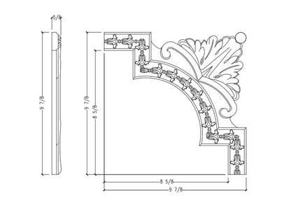 Moulding | M8567-FC