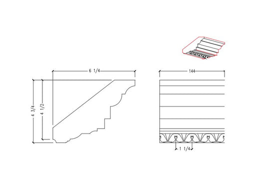 Crown Moulding | M8573