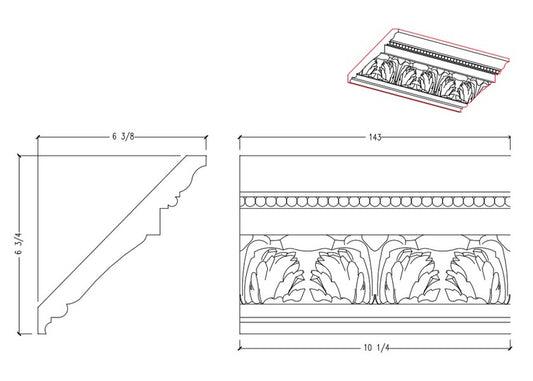 Crown Moulding | M8594