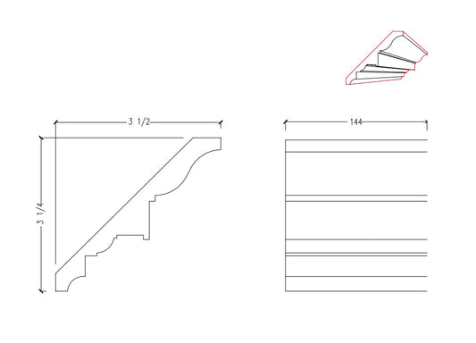 Crown Moulding | M8601