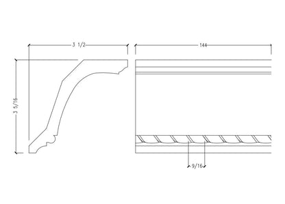 Crown Moulding | M8604