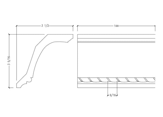 Crown Moulding | M8604