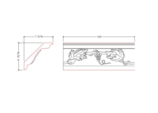 Crown Moulding | M8614