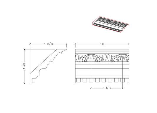 Crown Moulding | M8622