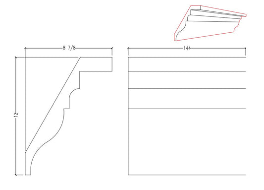 Crown Moulding | M8627