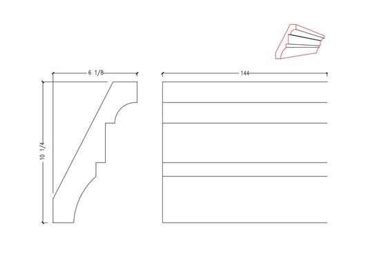 Crown Moulding | M8642