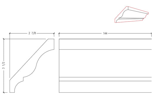 Crown Moulding | M8660