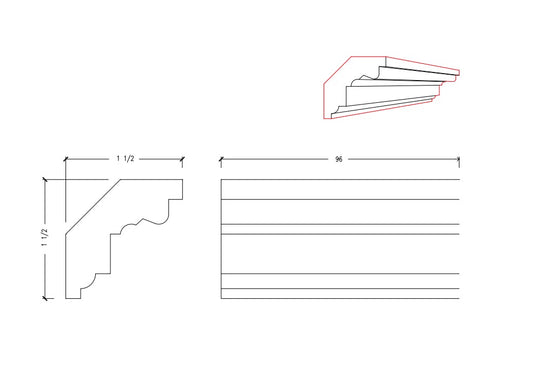 Crown Moulding | M8663