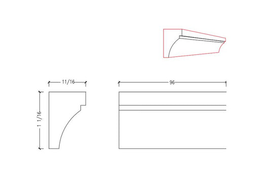 Crown Moulding | M8664