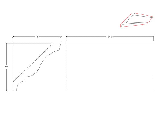 Crown Moulding | M8665