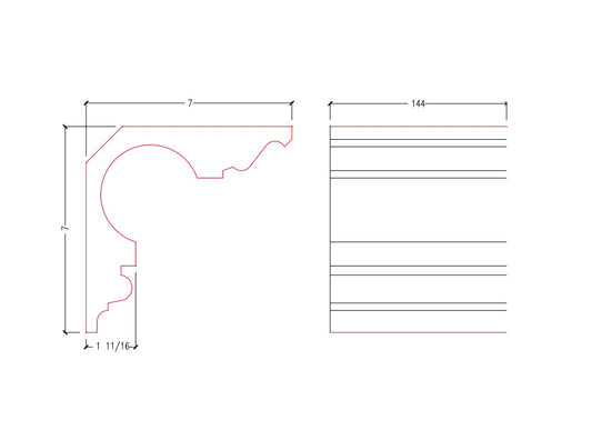 Crown Moulding | M8704