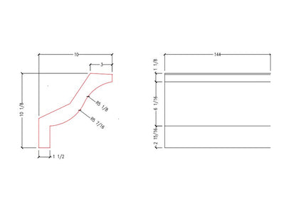 Crown Moulding | M8715-A