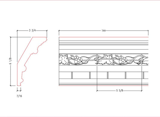 Crown Moulding | M8726