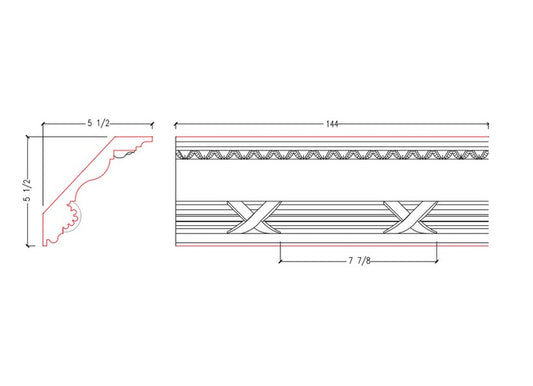 Crown Moulding | M8740