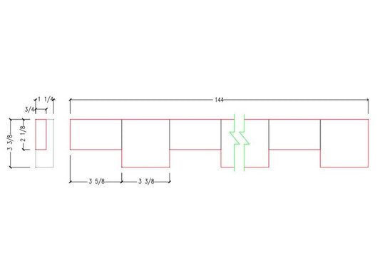 Crown Moulding with Dentil | M8755