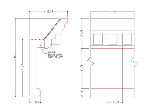 Vented Soffit | M8777-VS