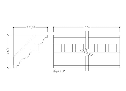 Crown Moulding | M8854