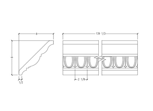 Crown Moulding | M8857