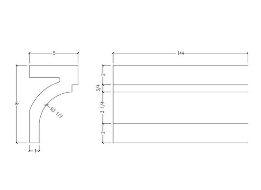 Crown Moulding | M8860