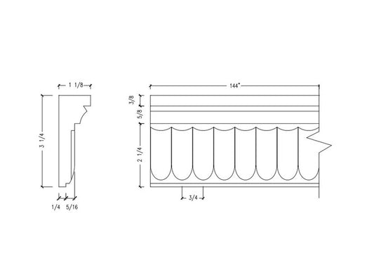 Crown Moulding | M8887