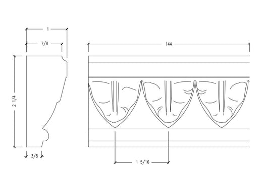 Crown Moulding | M8889