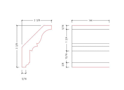 Crown Moulding | M8890